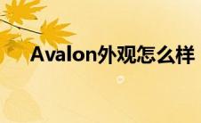 Avalon外观怎么样（太平洋汽车百科）