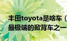 丰田toyota是啥车（丰田YarisGR是市场上最极端的掀背车之一）