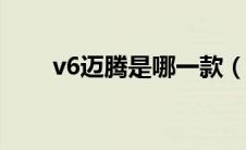 v6迈腾是哪一款（太平洋汽车百科）