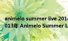 animelo summer live 2014（Animelo Summer Live-2013年 Animelo Summer Live简介）