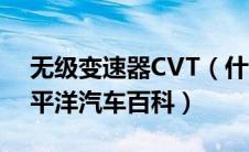 无级变速器CVT（什么是无级变速器CVT太平洋汽车百科）