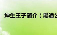 坤生王子简介（黑道公主遇冷酷王子简介）