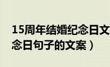 15周年结婚纪念日文案（适合12周年结婚纪念日句子的文案）