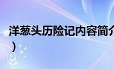 洋葱头历险记内容简介（埃及古墓历险记简介）