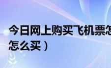 今日网上购买飞机票怎么买（网上飞机票机票怎么买）