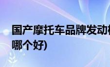 国产摩托车品牌发动机技术(国产摩托车品牌哪个好)