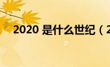 2020 是什么世纪（2020年是什么世纪）