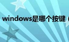 windows是哪个按键（windows是哪个键）