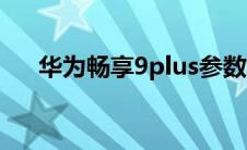 华为畅享9plus参数（荣耀9plus参数）