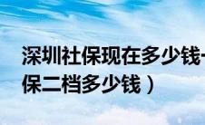 深圳社保现在多少钱一个月2024年（深圳社保二档多少钱）