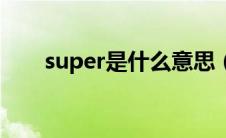 super是什么意思（sup是什么意思）