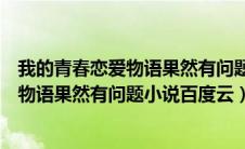 我的青春恋爱物语果然有问题小说百度云盘（我的青春恋爱物语果然有问题小说百度云）