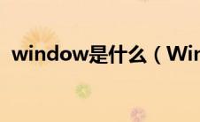 window是什么（WinAll是什么操作系统）