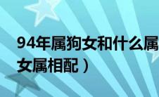 94年属狗女和什么属相最配婚姻（94年属狗女属相配）