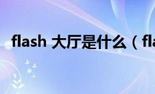 flash 大厅是什么（flash大厅是什么东西）