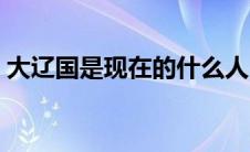 大辽国是现在的什么人（大辽国历史是什么）