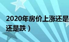 2020年房价上涨还是下降（2020年房价是涨还是跌）