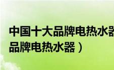 中国十大品牌电热水器有哪些品牌（中国十大品牌电热水器）