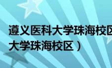 遵义医科大学珠海校区录取分数线（遵义医科大学珠海校区）