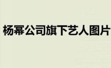 杨幂公司旗下艺人图片（杨幂公司旗下艺人）