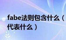 fabe法则包含什么（fabe法则四个字母分别代表什么）