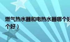 燃气热水器和电热水器哪个好用（燃气热水器和电热水器哪个好）