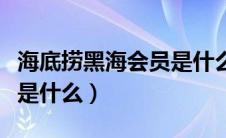 海底捞黑海会员是什么意思（海底捞黑海会员是什么）