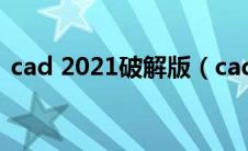 cad 2021破解版（cad2021中文版破解版）