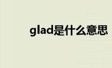 glad是什么意思（gl是什么意思）