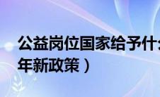 公益岗位国家给予什么补贴（公益岗位2019年新政策）