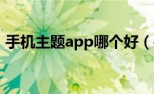 手机主题app哪个好（手机主题软件哪个好）