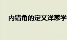 内错角的定义洋葱学院（内错角的定义）