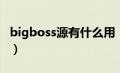 bigboss源有什么用（bigboss源地址是什么）