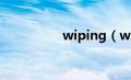 wiping（wiping简介）