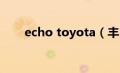 echo toyota（丰田echo是什么车）