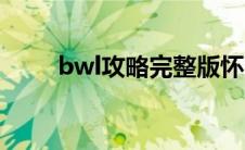 bwl攻略完整版怀旧服（bwl攻略）