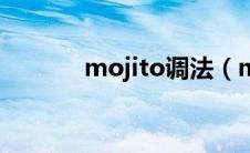 mojito调法（mojito怎么调）