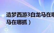 造梦西游3白龙马在哪抓到（造梦西游3白龙马在哪抓）