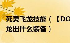 死灵飞龙技能（【DOTA死灵飞龙出装】死灵龙出什么装备）