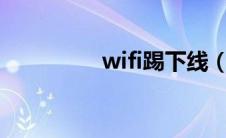 wifi踢下线（wlan下线）