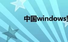 中国windows野外（vporn）