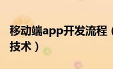 移动端app开发流程（什么是移动端app开发技术）