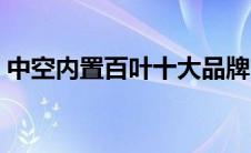 中空内置百叶十大品牌（中空平板百叶简介）