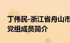 丁伟民-浙江省舟山市定海区委常委、区政府党组成员简介