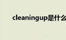 cleaningup是什么意思（cleaning）