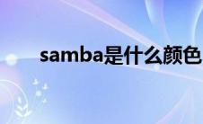 samba是什么颜色（samba是什么）