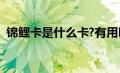 锦鲤卡是什么卡?有用吗（锦鲤卡是真的吗）