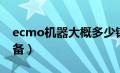 ecmo机器大概多少钱（ecmo多少钱一台设备）