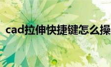 cad拉伸快捷键怎么操作（cad拉伸快捷键）