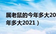 属老鼠的今年多大2021年几岁（属老鼠的今年多大2021）